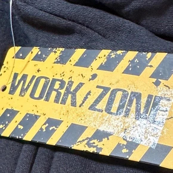 NWT Work Zone Zip Up Insulated Hoodie M - Picture 7 of 12